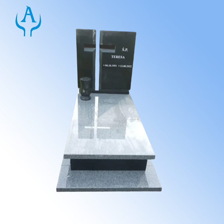 G603 And Black Single Tombstone